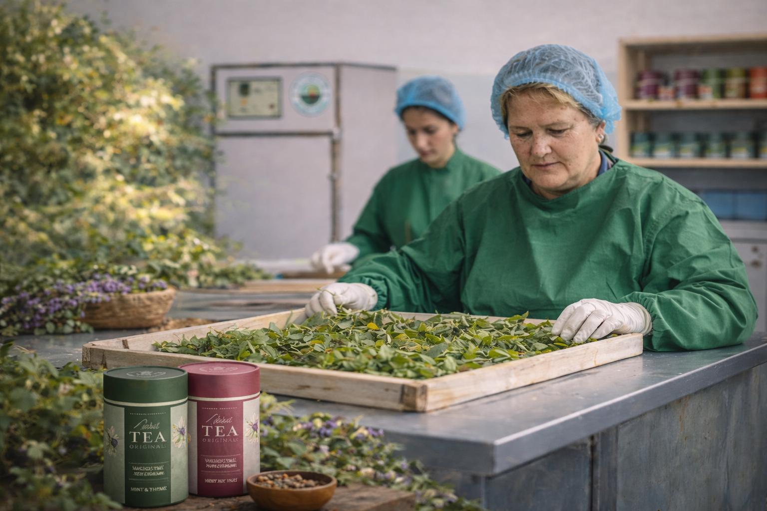 AGATE tea production